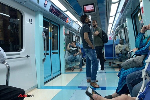 The Dubai Metro is a fully automated and driverless railway system