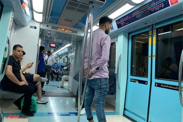 The Dubai Metro is a fully automated and driverless railway system