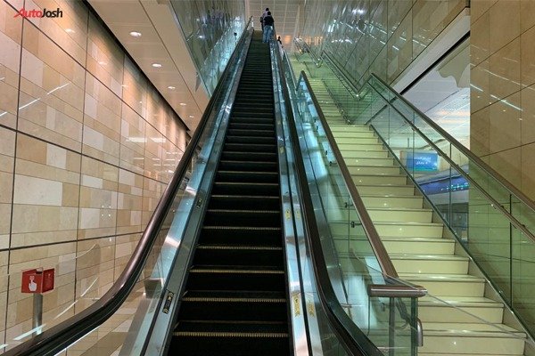 The Dubai Metro is a fully automated and driverless railway system