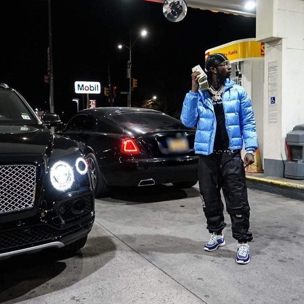 american-rapper-bashar-barakah-jackson-pop-smoke-rolls-royce-wraith-autojosh