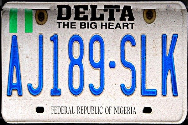 Delta State Plate Number Codes