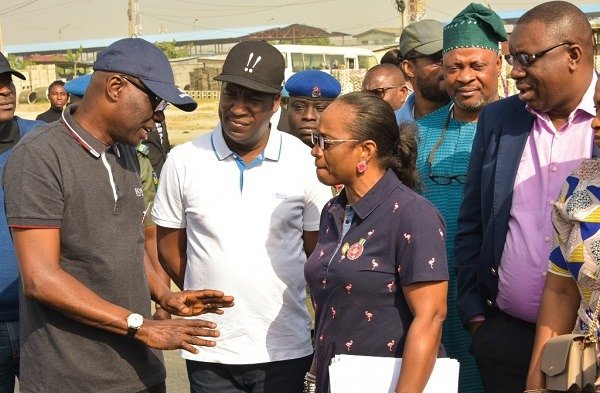 sanwo olu Lagos Badagry Expressway inspection