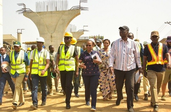 sanwo olu Lagos Badagry Expressway inspection