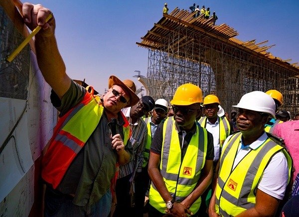 sanwo olu Lagos Badagry Expressway inspection