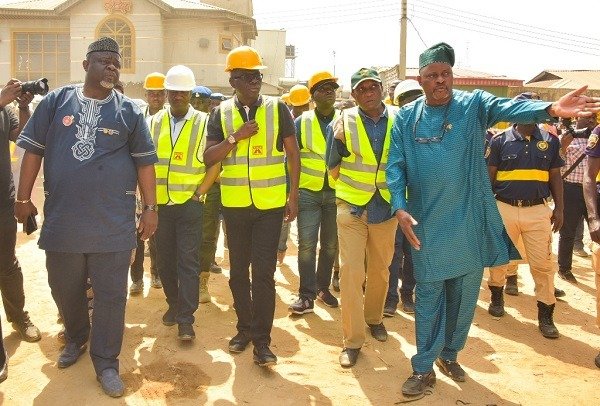 sanwo olu Lagos Badagry Expressway inspection