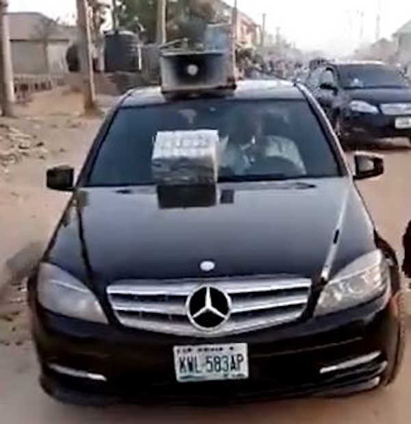 Moment Hausa Man Was Seen Selling 'Herb' Mercedes Benz C-class (Video)