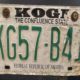 kogi number plate codes