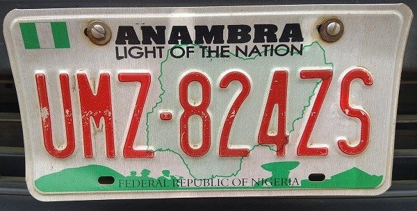 anambra state plate number codes