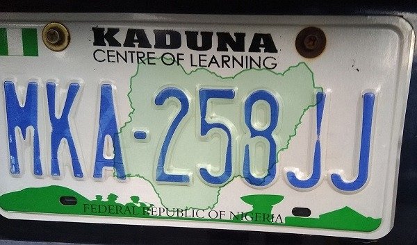 kaduna state plate number code