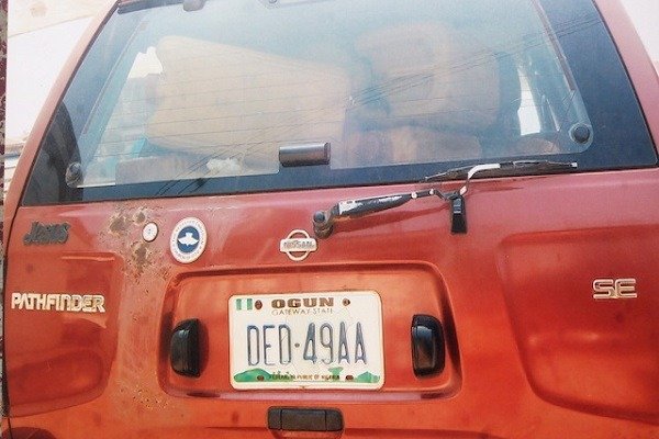 ogun number plate codes