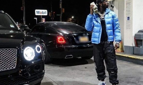 American Rapper Pop Smoke Arrested For Stealing A 2019 Rolls Royce Wraith That Was Loaned To Him