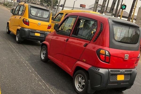These Tiny Bajaj Qute Spotted in Lagos: Is This The Keke Replacement? 