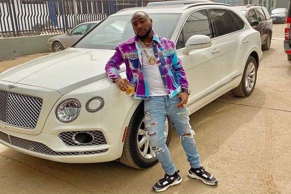 davido new car