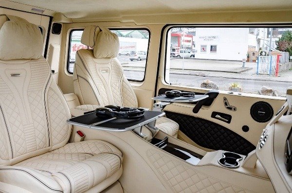 Mercedes G63 Limo Is a $1.2 Million Bulletproof Living Room on Wheels