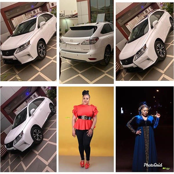 Nollywood Actress, Gift Mbanaso Buys Lexus RX SUV As Birthday Gift