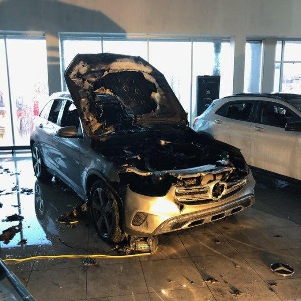 mercedes-GLC-bursts-into-flames-boston-dealership