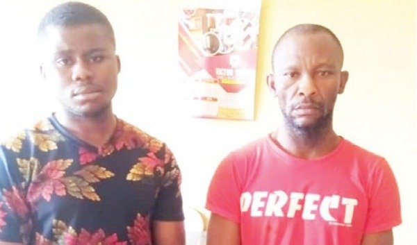 2-men-arrested-for-stealing-7-cars-at-redemption-camp-sells-parts-in-anambra