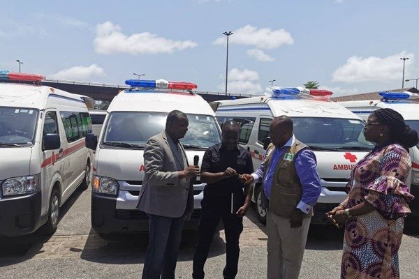 See The Ambulances Dangote Donated To Fight Covid-19 