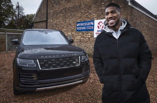 Anthony Joshua Strikes A Pose In His Customized Range Rover SVAutobiography Autojosh