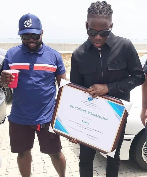 BMW Club Nigeria Honours Rema Of Mavin Records