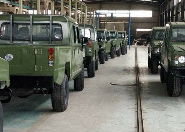 These Jeep Cherokee-based Innoson IVM G12 Millitary Vehicles Can Be ...