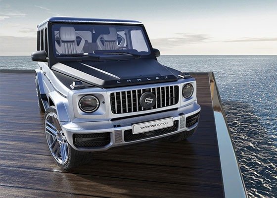 Carlex Design Fits Amazing Wood Interior To Mercedes-Benz G63