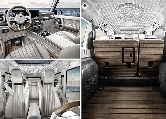 Carlex Design Fits Amazing Wood Interior To Mercedes-Benz G63