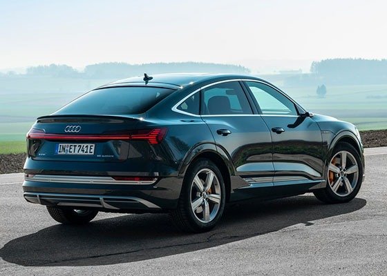 Audi Launches The E-Tron Sportback To Challenge Tesla's Model Y