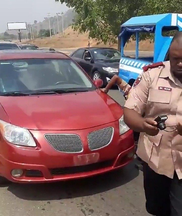 frsc-sanctions-patrol-team-that-harassed-a-female-motorist-who-refused-stop-in-abuja