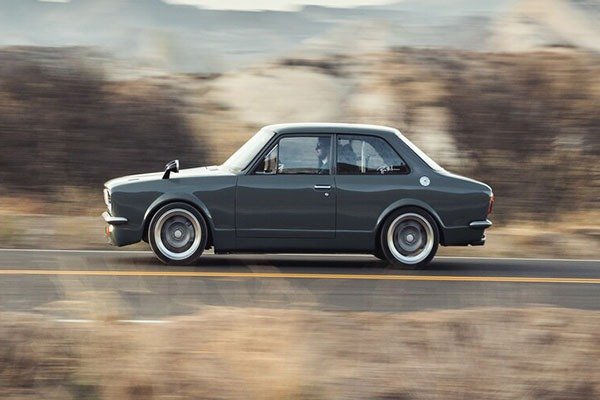 This 1969 Toyota Corolla Is Fitted With A Lexus V8 Engine