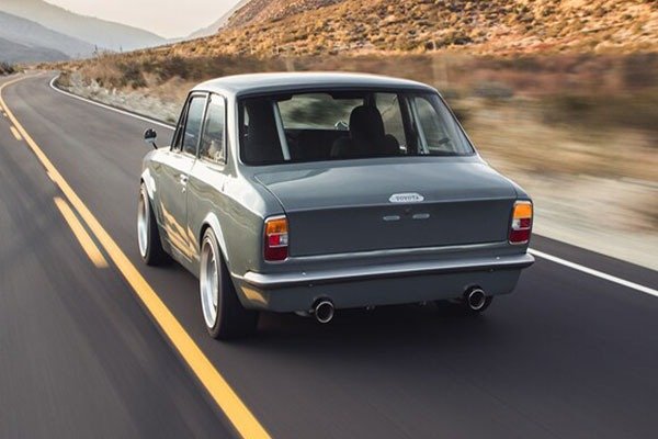 This 1969 Toyota Corolla Is Fitted With A Lexus V8 Engine