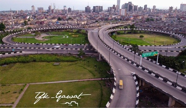 Beautiful Aerial Views Of Lagos Ring Road Flyover autojosh