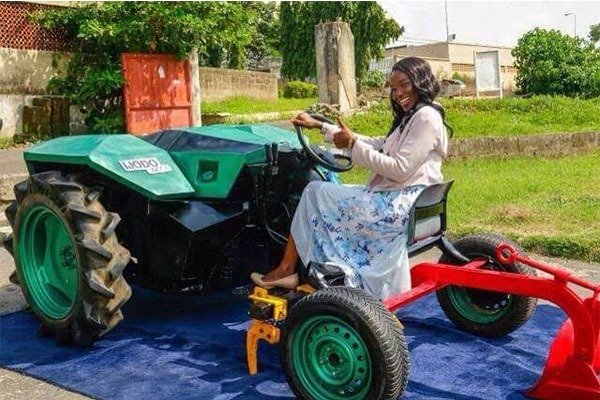 See As A Nigerian Fabricated Affordable Tractors For Farmers