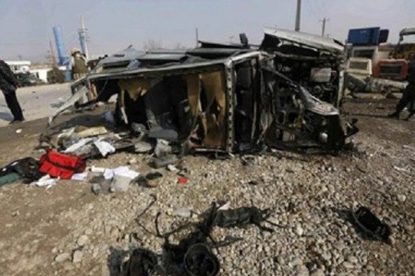 A car bomb targeted at killed at Afghan intelligence agency killed at least five people in Afghanistan. autojosh