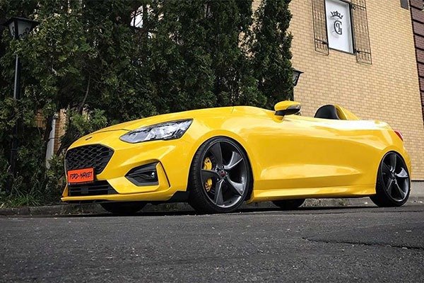 Check Out This Topless And Roofless Ford Focus Speedster