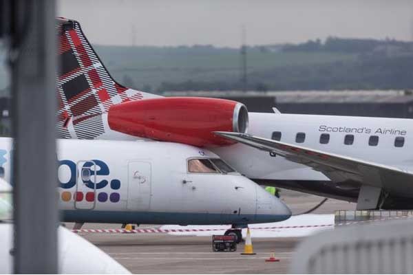 Airplanes Collide At Aberdeen International Airport autojosh