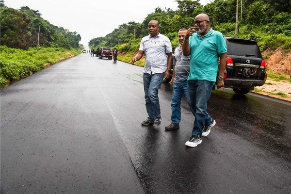 Governor Rotimi Akeredolu roads autojosh