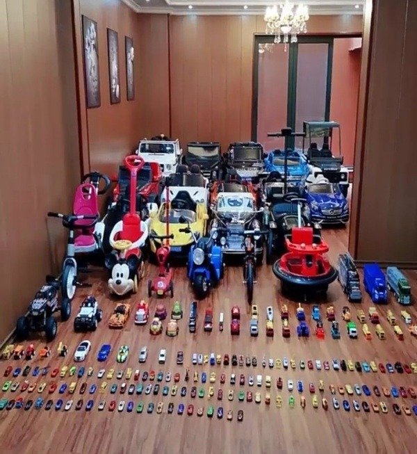 toy car collection storage