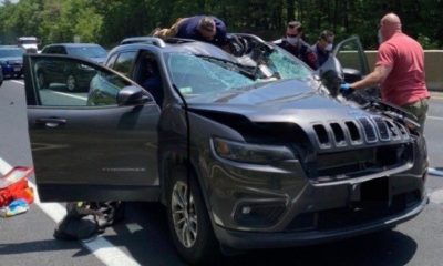 female-driver-killed-after-tyre-from-another-car-struck-the-windscreen-of-her-jeep-suv