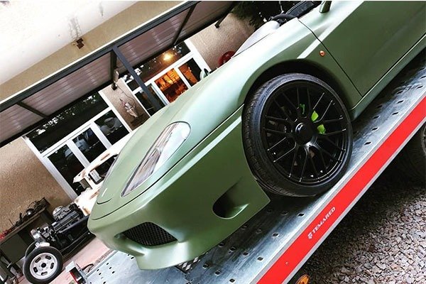 Ferrari 360 Spider Transformed Into A Roofless Speedster