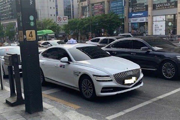 Spotted: 2021 Genesis G80 Used A Taxi In South Korea