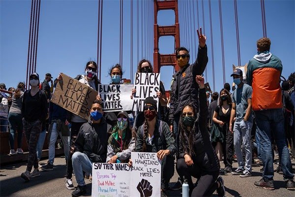 Famous Golden Gate Bridge Shut Down By George Floyd Protesters