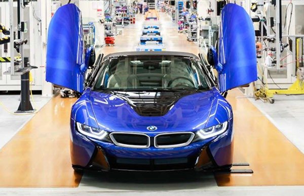 The Last BMW i8 Leaves The Factory As Production Ends