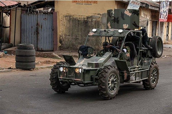 Made In Nigeria All Terrain Tactical Military Vehicle Spotted