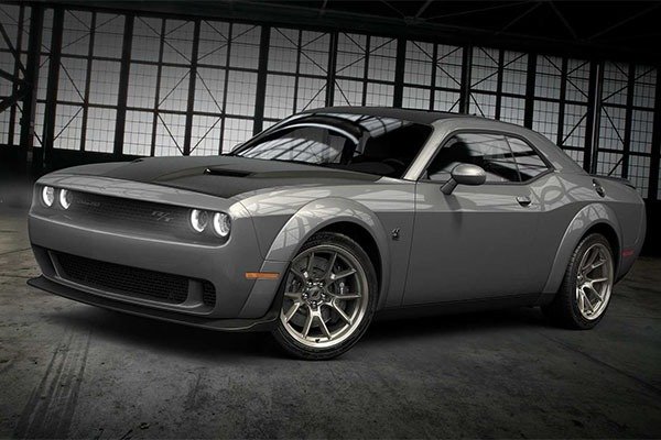 Looters Failed In Carting Away A Dodge Challenger From A Dealership