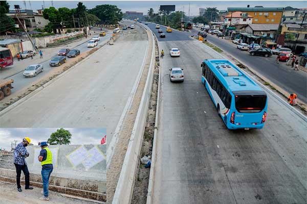 Babatunde Fashola Inspects Ongoing Federal Road Projects In Lagos