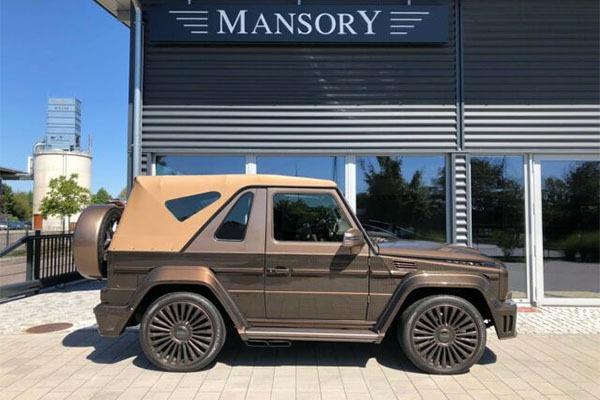 This 2012 Mansory Mercedes-Benz G500 Convertible Costs Almost ₦1b