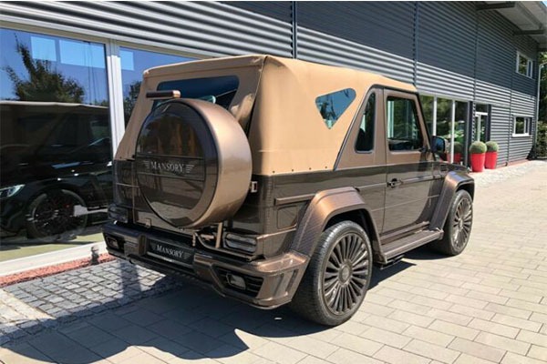 This 2012 Mansory Mercedes-Benz G500 Convertible Costs Almost ₦1b