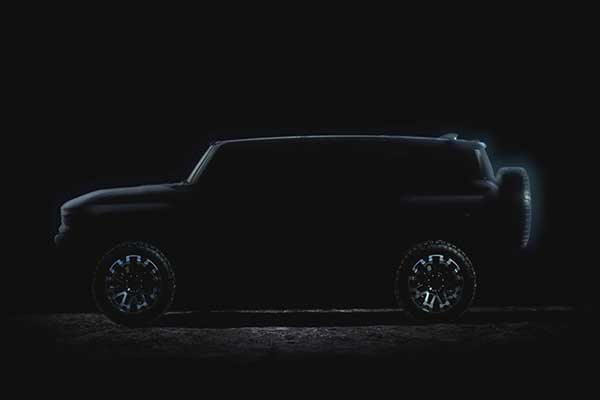 GMC Again Teases New Hummer EV Pickup Truck And SUV