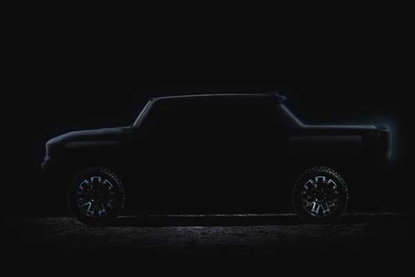 GMC Again Teases New Hummer EV Pickup Truck And SUV